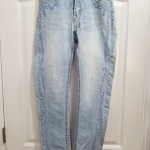 REBA WOMENS BLUE JEANS